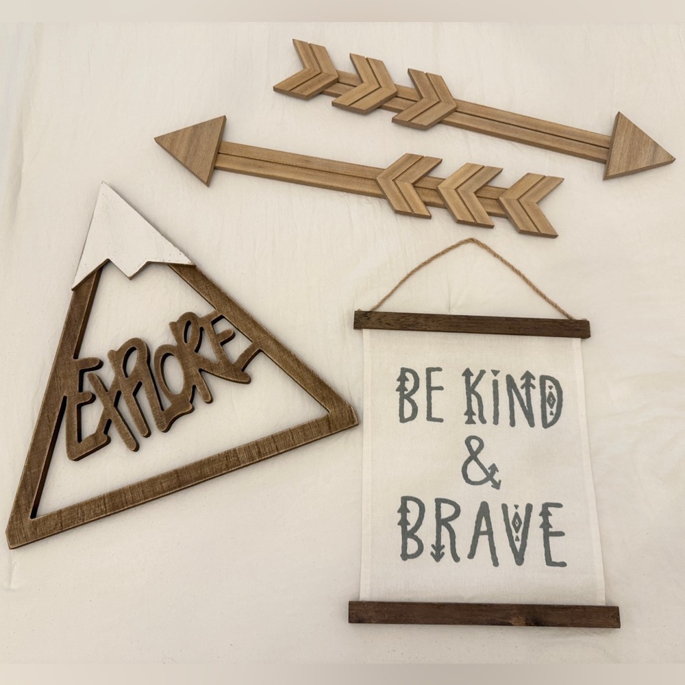 LOT • Rustic Nursery Decor Set